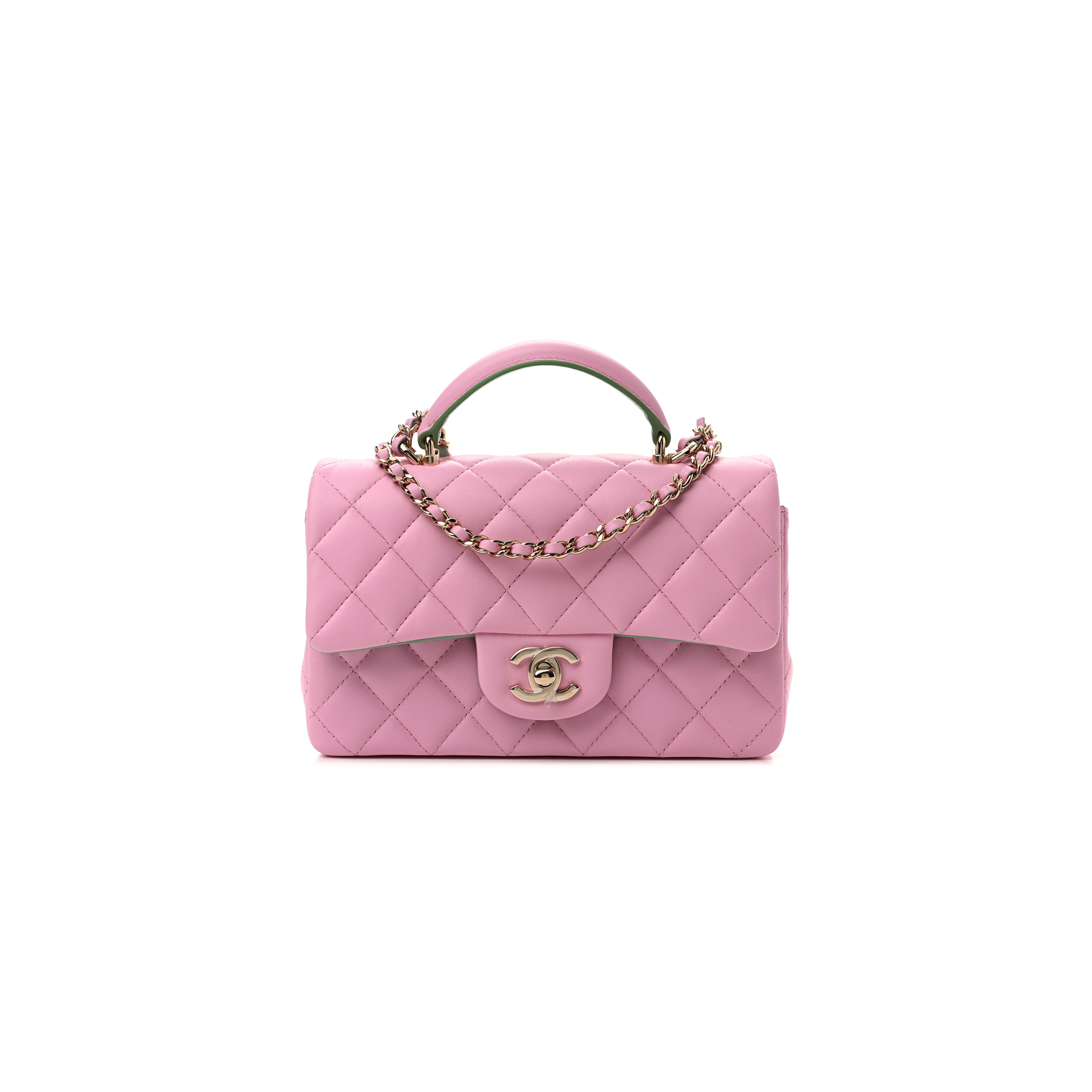 CHANEL MINI TOP HANDLE FLAP 1183041 (20*13*6cm)